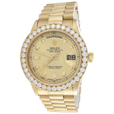 rolex 18k president price|Rolex president gold price.